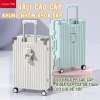 Vali khung nhôm khóa sập chống rạch mẫu mới size 20/24/28, giá để cốc, tặng bọc nhám chống xước, chỉ 400.000₫ 4