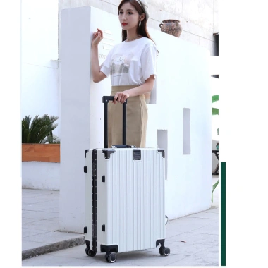 Vali khung nhôm khóa sập chống rạch mẫu mới size 20/24/28, giá để cốc, tặng bọc nhám chống xước, chỉ 400.000₫ 9