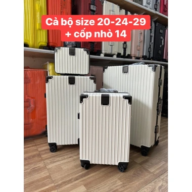 Vali khung nhôm khóa sập size 20-24 size 29 tách link, giá ưu đãi 649k (gốc 798k) 3