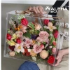 Vali Mica Cắm Hoa Trong Suốt - Hộp Quà Đẳng cấp, Giỏ Hoa Mica, Giá 125.000₫ 2