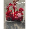 Vali Mica Cắm Hoa Trong Suốt - Hộp Quà Đẳng cấp, Giỏ Hoa Mica, Giá 125.000₫ 3