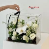 Vali Mica Cắm Hoa Trong Suốt - Hộp Quà Đẳng cấp, Giỏ Hoa Mica, Giá 125.000₫ 6