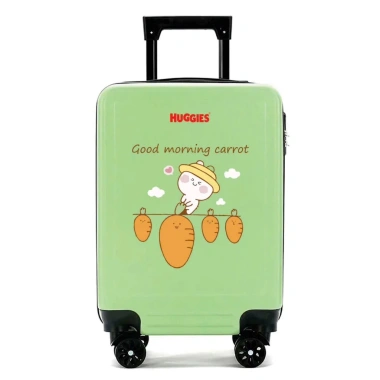Vali Nhựa ABS Huggies cho Bé 2-6 tuổi – Kéo tay nhẹ, chống va đập, du lịch, đi học – 199.000