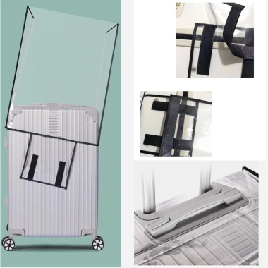 Vali nhựa trong suốt có viền cao cấp K501 - đa size 18-30 inch, giảm giá 50.900₫ 3