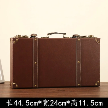 Vali Retro Bảo Quản Hộp Gỗ - Đựng Quần Áo Du Lịch, Chụp Ảnh Giá 685.843 VND 6
