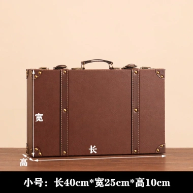 Vali Retro Bảo Quản Hộp Gỗ - Đựng Quần Áo Du Lịch, Chụp Ảnh Giá 685.843 VND 9