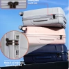 Vali SUNNY LATTA Nhựa PP Siêu Dày Chống Vỡ Kéo Du Lịch USB Size 20-28 - 869k 5