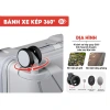Vali SUNNY LATTA Nhựa PP Siêu Dày Chống Vỡ Kéo Du Lịch USB Size 20-28 - 869k 8