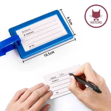 Vali Tag Thẻ Tên Du Lịch Dễ Thương - Treo Hành Lý, Giá 19.000 VND Giảm Giá