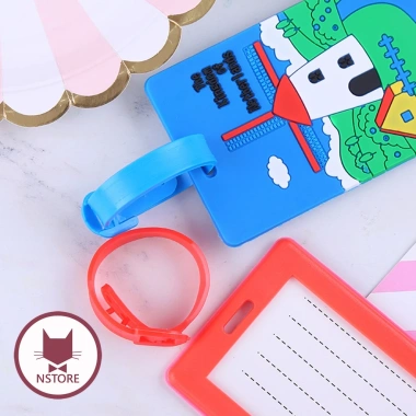 Vali Tag Thẻ Tên Du Lịch Dễ Thương - Treo Hành Lý, Giá 19.000 VND Giảm Giá 3 Vali Tag Thẻ Tên Du Lịch Dễ Thương - Treo Hành Lý, Giá 19.000 VND Giảm Giá 3
