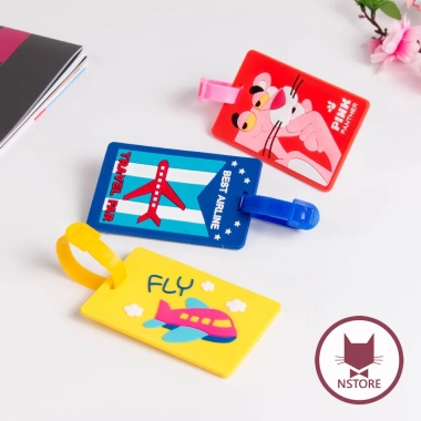 Vali Tag Thẻ Tên Du Lịch Dễ Thương - Treo Hành Lý, Giá 19.000 VND Giảm Giá