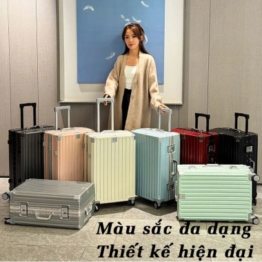 Vali thanh lý giá rẻ size 20/24/28, khung nhôm khóa sập, vỏ ABS cao cấp, nhẹ - chỉ 1,000,000₫ 9