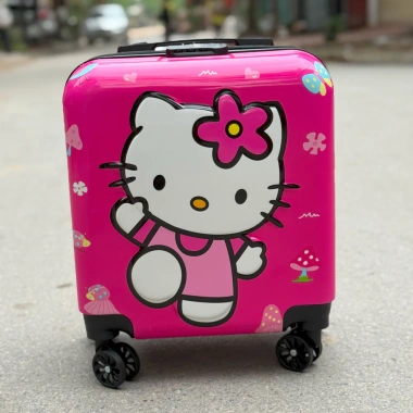 Vali Trẻ Em 18 Inch Kéo Cho Bé – Hoạt Hình 3D Ngộ Nghĩnh, Giá Ưu Đãi 299.000 VNĐ
