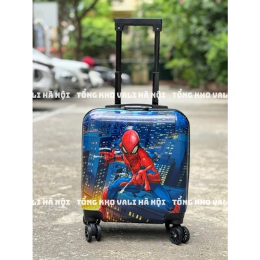 Vali Trẻ Em Nhựa PP Size 18 Chống Bể Vỡ, Siêu Bền, Nhiều Mẫu Hoạt Hình Cao Cấp Cho Bé Trai & Bé Gái