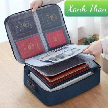 Vali Túi Đựng Hồ Sơ Office Bag Khóa Kéo Vải Cao Cấp Siêu Bền, Gọn Nhẹ, Giá 95.000₫ 6
