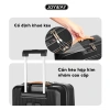 Vali Xách Tay JOYWAY Mở Mặt Trước Cao Cấp - Khóa TSA, Dây Kéo YKK, Bánh Xe 360°, Móc Treo - Giá chỉ 1.099.000₫ 6