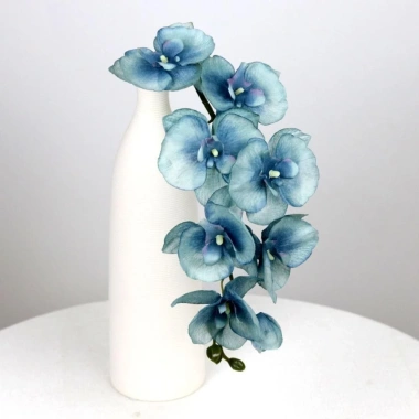 VANTAS Hoa nhân tạo Lan Phalaenopsis 70cm - Vải lụa, dây sắt, bó hoa nội thất 6 VANTAS Hoa nhân tạo Lan Phalaenopsis 70cm - Vải lụa, dây sắt, bó hoa nội thất 6