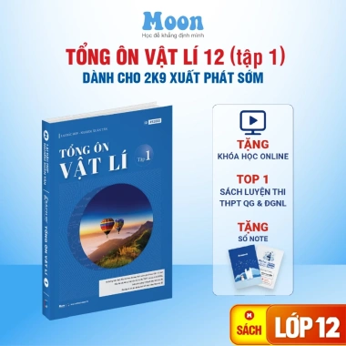 Vật lý 12 SGK mới Tổng ôn thi THPT 2.026 - Moonbook, giảm giá 154.000₫ 9