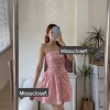 Váy cúp hoa nhí ngắn dễ thương, đầm cúp ngực đi biển - Giá chỉ 359.000₫