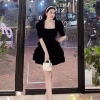 Váy đầm nữ cổ vuông xòe bồng sang chảnh Nhung Kemi - Đi chơi, tiệc xinh 175k 4