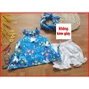 Váy Gấm Tết Bé Gái Hoa Anh Đào - Hàng Loại 1, Hai Lớp Vải, Sale Giờ Vàng 50k 2
