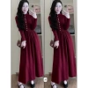 Váy Nữ Sang Chảnh Len Lông Thỏ Dài Đính Khuy Dọc P640 - Giá chỉ 340k 7