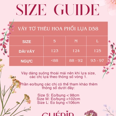 Váy Tơ Thêu Hoa phối lụa dáng suông thanh lịch - Giá chỉ 720.000đ, giảm tới 21% 2