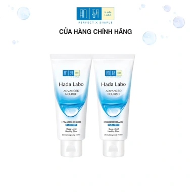 VB Combo 2 Sữa rửa mặt ẩm mịn Hada Labo Nourish Cleanser 80g - Giá 144.000₫