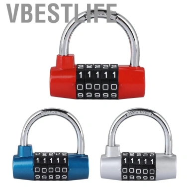 VBESTLIFE Khóa mã 5 chữ số: Ổ khóa kết hợp cửa vali chữ U, bảo mật cao, giá 149.600₫