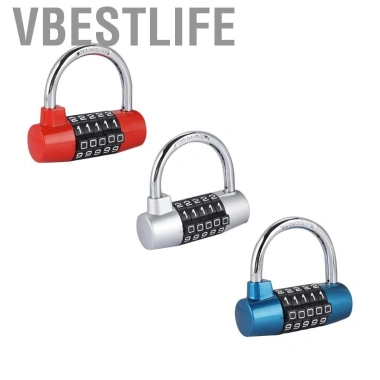 VBESTLIFE Khóa mã 5 chữ số: Ổ khóa kết hợp cửa vali chữ U, bảo mật cao, giá 149.600₫
