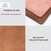 Velishy Giá Đỡ ID Da Khóa Máy Bay Du Lịch Unisex – Nhiều Khe Cắm Thẻ Hộ Chiếu 4