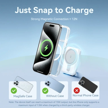 Vention Powerbank 10.000mAh Mini: Sạc không dây từ tính, USB‑C 22.5W, nam châm mạnh, iPhone – 236.500₫ 2 Vention Powerbank 10.000mAh Mini: Sạc không dây từ tính, USB‑C 22.5W, nam châm mạnh, iPhone – 236.500₫ 2