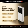 Vention Sạc Dự Phòng 20.000mAh 22.5W PD 3.0 - Màn Hình TFT Siêu Nhanh Giá Ưu Đãi 359.001 VND