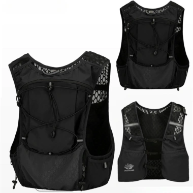 Vest đựng nước chạy bộ VANAHEIMR - Balo leo núi đa ngăn, nhẹ, thoáng khí, tiện lợi 6
