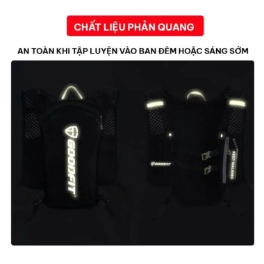 Vest Nước GOODFIT GF302RV - Balo Chống Nước Dung Tích Lớn Siêu Nhẹ, Thích Hợp Chạy Bộ và Leo Núi, Giá 379.000 VNĐ