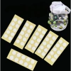 Vỉ 100 keo dính silicone hai mặt - Dán charm nhanh, gọn trên bình nước, ốp điện thoại, toploader - Giá chỉ 12.000đ