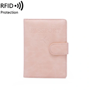 Ví da đa năng Ladykiller - Đựng hộ chiếu, visa RFID chống trộm, nhiều ngăn, khóa nam châm PP5, cao cấp, chỉ 175k