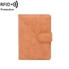 Ví da đa năng Ladykiller - Đựng hộ chiếu, visa RFID chống trộm, nhiều ngăn, khóa nam châm PP5, cao cấp, chỉ 175k 8