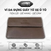 Ví da đựng đăng kiểm, giấy tờ ô tô - Bóp tiện lợi xe hơi Lương Phụ Xe 35.000₫