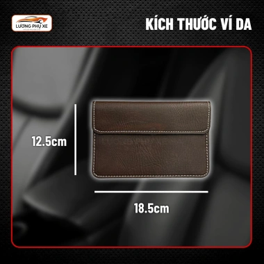 Ví da đựng đăng kiểm, giấy tờ ô tô - Bóp tiện lợi xe hơi Lương Phụ Xe 35.000₫ 8