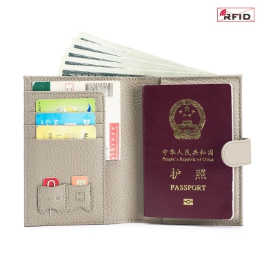Ví đa năng nữ da thật chính hãng – Phong cách mới, đựng hộ chiếu, thẻ Bò, ưu đãi giảm giá 22%