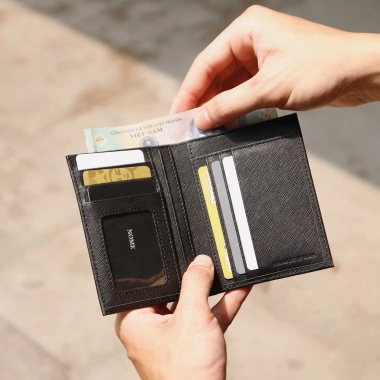 Ví Da NOME Traditional Wallet 3 - Da thật, thiết kế sang trọng, giảm còn 485.000₫ 9