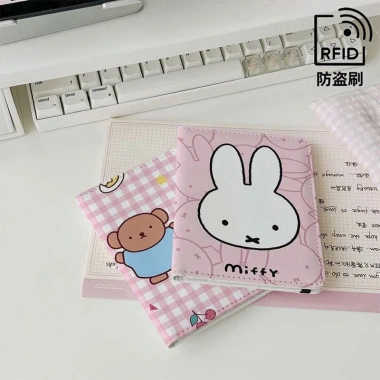 Ví đựng hộ chiếu, thẻ Miffy vàng - Đựng giấy tờ du lịch tiện lợi, chỉ 57.280₫ 3