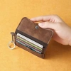 Ví đựng thẻ da X339 có móc treo chống quét trộm Sẵn Hoả tốc, chỉ 40.000₫ 6