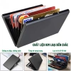 Ví đựng thẻ tín dụng chống trộm thép không gỉ đa ngăn, bảo vệ RFID - 24.799₫ 2