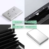 Ví đựng thẻ tín dụng chống trộm thép không gỉ đa ngăn, bảo vệ RFID - 24.799₫ 6