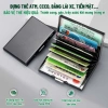 Ví đựng thẻ tín dụng chống trộm thép không gỉ đa ngăn, bảo vệ RFID - 24.799₫ 7