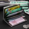 Ví đựng thẻ tín dụng chống trộm thép không gỉ đa ngăn, bảo vệ RFID - 24.799₫ 8