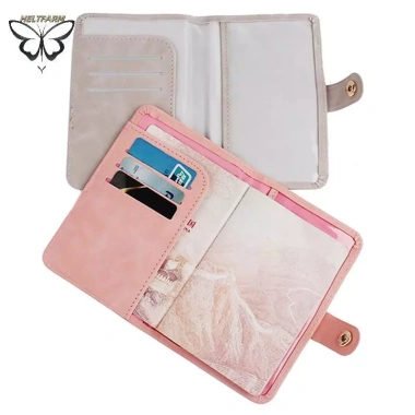 Ví Hộ Chiếu Da Vàng Chống Thấm Nước - Nữ Nam, Thẻ Tín Dụng, Du Lịch 53.000 VND