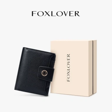 Ví nữ FOXLOVER 15 ngăn đựng thẻ thiết kế gấp đôi Đen-Xanh dương - Chỉ 337.000₫ Ví nữ FOXLOVER 15 ngăn đựng thẻ thiết kế gấp đôi Đen-Xanh dương - Chỉ 337.000₫